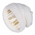 thumbnail image 1 of Gorro de mujer de invierno de punto con forro de satén Gorro cálido de lavado suave de seda suelta, 1 of 5