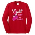 thumbnail image 2 of for a Support Awareness Mens Long Sleeve Shirt, Red, 3XL, 2 of 3