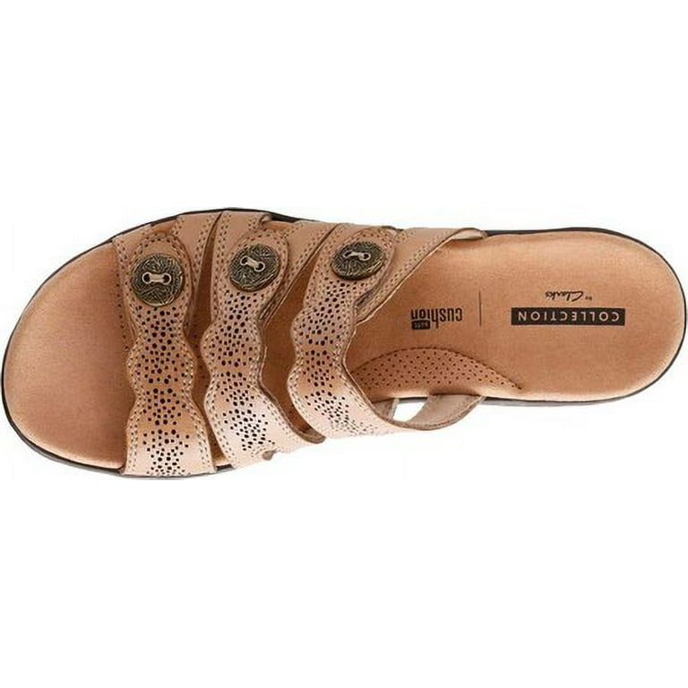 Women s Clarks Leisa Grace Strappy Slide Walmart