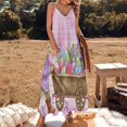 thumbnail image 2 of Easter Bunnies Rabbits Sleeveless Dress Woman Fashion Long Dresses Women's Summer Suit Dress Summer 2025 Women, 2 of 7