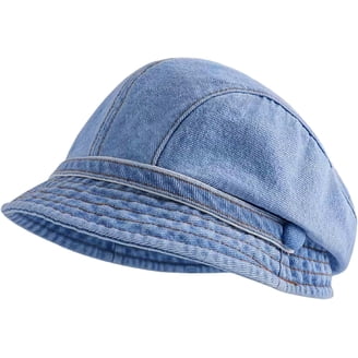 Tahari Elegant Cream and Blue Women\'s Sun visor hat with blue accents Tahari Blue Hats for Women | Mercari main image 3