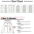 thumbnail image 3 of USSUMA Blazers Jackets for Women Fall Ruffle Leopard Office Suit Jacket Open Front Long Sleeve Zipper Work Casual Cardigan, 3 of 8