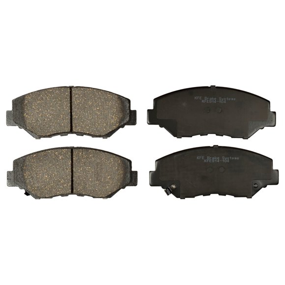 KFE KFE914-104 Ultra Quiet Advanced Premium Ceramic Disc Brake Pad FRONT Set Compatible With: Honda CR-V, CRV, 03-07 Accord 4cyl 08-15 Accord LX, 16-19 Civic, Element, Pilot; Acura ILX