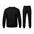 thumbnail image 5 of Men's 2 Pieces Tracksuit Set Novelty Skeleton Print Sweatshirts Matching Jogger Pants Outfits (Black L), 5 of 5