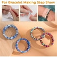 thumbnail image 2 of Tonsiki 4200Pcs Clay Beads Bracelet Making Kit,20 Colors 6mm DIY Letter Beads Set for Jewelry Necklace Earring Making Gifts, 2 of 9