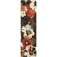 thumbnail image 2 of Safavieh Four Seasons Black Indoor Rug - Runner 2'3" x 8', 2 of 2