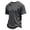 R9-Dark Gray, variant on Homeyce Men's Henley Shirts Short Sleeve with Button Henley Shirts Casual Sport Athletic Solid Color T-Shirts Stand Collar Jersey Baseball Top Pullover,Green 2XL