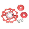thumbnail image 2 of Bike Rear Derailleur Pulley Ceramic Bearings Bike Guide Wheel Corrosion Resistant Rustproof for 8 9 10 11 Speed Transmission System ANGGREK Otros, 2 of 8