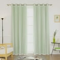 thumbnail image 1 of Best Home Fashion, Inc. Mix & Match Curtain Panel (Set of 4), 1 of 1