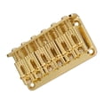 thumbnail image 1 of Puente fijo de 6 selletas para guitarra eléctrica Oro, 1 of 9