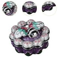 thumbnail image 6 of EHJRE Jewelry Box Crafts Collectible Mini Trinket Box for Souvenir Necklaces Girls purple, 6 of 9