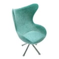 thumbnail image 1 of Sillas de Asiento Flocado Hugo de Respaldo Alto de Oficina de Plástico Moderno para Muebles 1:12, 1 of 7