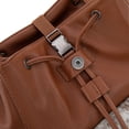 thumbnail image 5 of Wrangler Backpack Purse for Women Men Floral Tooled Designer Travel Bags, Brown, 5 of 8