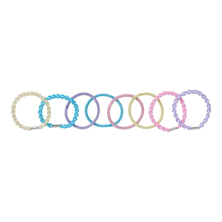 Goody Bluey Kid Hair Elastics 10 Pack with Bluey Storage Pouch
