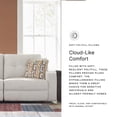 thumbnail image 6 of Bowery Hill Contemporary 87"W x 40"D x 41"H Polyester Orange Reclining Sofa, 6 of 7