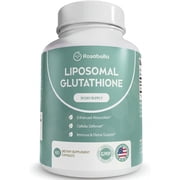 Rosabella Liposomal Glutathione 500mg – High Absorption Glutathione Supplement, Antioxidant Support, Cellular Health & Detox Support, 60 Capsules, 30 Day Supply, Daily Antioxidant Capsules