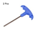 thumbnail image 3 of Uxcell 2Pcs H4 T-Handle Hex Wrench 4mm S2 Steel T-Key Inner Hexagon Spanner Repair Tool, 3 of 5