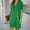 Green, variant on Plus Size Dresses 2026 Solid Color Long Dresses for Women V Neck Short Sleeve Formal Stretchy Plus Size Maxi Dress Beach Must Haves for Date Night and Dinner Green S