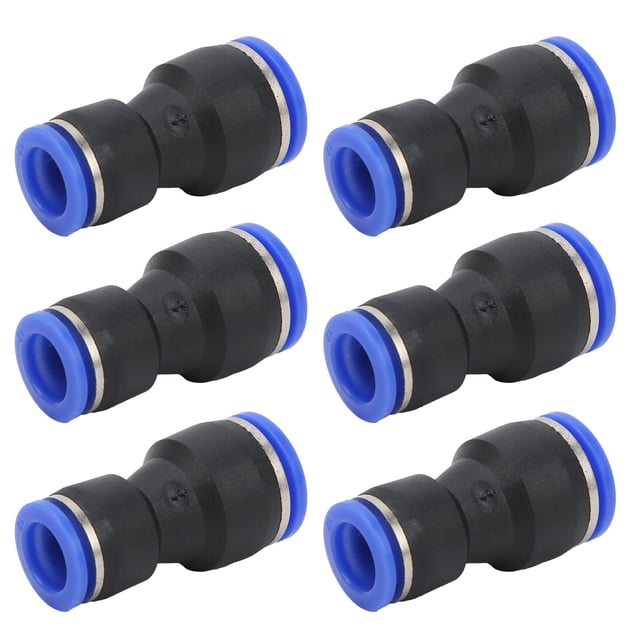 Conectores de empuje rectos conector reductor recto conveniente que ahorra espacio para textiles para tratamiento médico para mecanizado Amonsee Otros