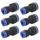 thumbnail image 1 of Conectores neumáticos, 20 piezas Conectores de empuje rectos Accesorios de línea de aire Conector recto de manguera de aire Características mejoradas, 1 of 12