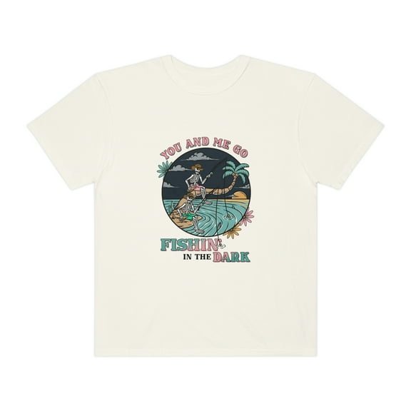 You and Me Go Fishin in the Dark Shirt, Fishing Couple T shirt, Fish Tee