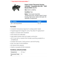 thumbnail image 2 of Engine Coolant Thermostat Housing Assembly - Compatible with 2001 - 2009 Mazda B4000 4.0L V6 2002 2003 2004 2005 2006 2007 2008, 2 of 2