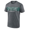 thumbnail image 2 of Men-s Gray Michigan State Spartans Team Space-Dye T-Shirt, 2 of 3
