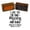 Brown, variant on Printtoo Wood Mounted I Love You To The Moon And Back Rubber Stamp Personalized Wedding Favor Custom Stamper-2.3 x 1.5 Inches