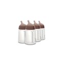 thumbnail image 1 of Biberón Anticólico Suavinex Zero Zero Deep Brown Flujo Adaptable Paquete de 4, 1 of 8