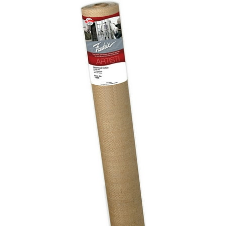 (Price/RL)Fredrix 1062 72 x 6yd Unprimed Cotton Canvas Roll