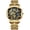 Black dial_Gold, variant on Fashion Business Watch for Men – Quartz Movement, Glow Hands, Water Resistant