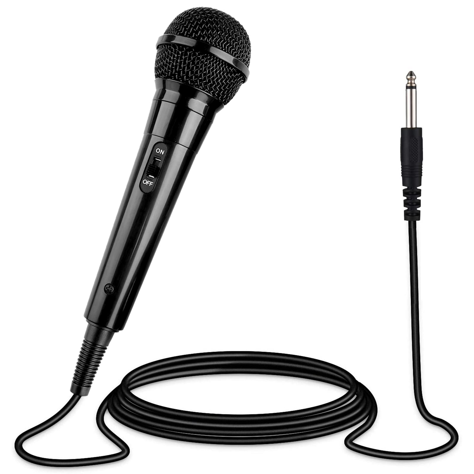 Backyard wedding microphone picture