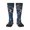 3 Black, variant on Giraffe Skin Print Compression Socks for Both Men And Women for Running, Travel, Flight, Nurse