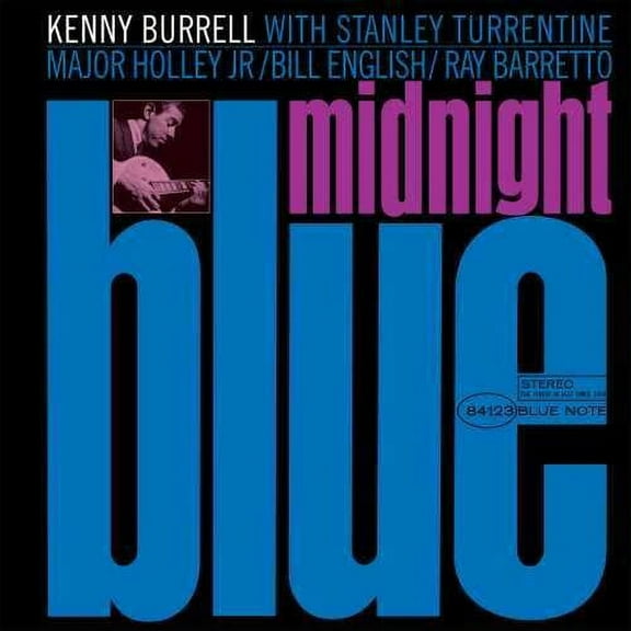 Kenny Burrell - Midnight Blue (Indie Exclusive, Limited Edition, Colored Vinyl, Blue, 180 Gram Vinyl) - Vinyl