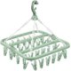 thumbnail image 1 of Tendedero plegable BRILLAR para calcetines con 32 clips color verde, 1 of 5