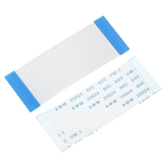 Flexible Flat Cable, 50mm 1mm Pitch 18 Pins FPC FFC Flexible Ribbon Cable 10Pcs