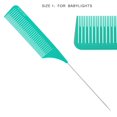 thumbnail image 6 of Vellen Hair Ultimate Highlight Comb Set Heat Resistant, PEI Material 430°F Heat Resistant, for Babylight and Chunky Highlight - 5 Sizes (Mint), 6 of 8