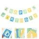 thumbnail image 2 of KAKOWELY Banner de feliz cumpleaños, adorable dinosaurio, suministros para fiesta de cumpleaños en casa o dormitorio., 2 of 4
