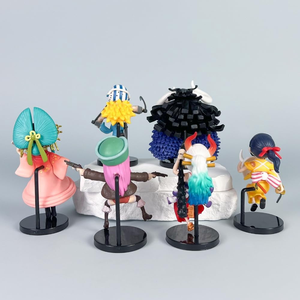 Newly Yamato Kaido Kikunojo Kozuki Hiyori Bonney Killer Figure Cute Standing Jewelry Bonney Figures Anime Figures Character Statue Collection Decoration