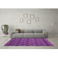 thumbnail image 3 of Ahgly Company Indoor Round Abstract Pink Modern Area Rugs, 8' Round, 3 of 4