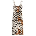 thumbnail image 5 of Leopard Print Pattern Sleeveless Dress Woman Fashion Long Dresses Women's Summer Suit Dress Summer 2025 Women, 5 of 7