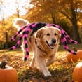thumbnail image 2 of Halloween Pet Spider Costume Imitation Furry Spider Leg Harness Cosplay Outfit Funny Claasic Dress-Up Accessory for Medium to Large Dogs, 2 of 5