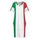 thumbnail image 3 of Minifalda con bandera italiana para mujer, vestido corto con elegante bolso en talla grande, 3 of 6