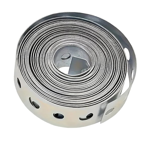 Galvanized Strap Pre-Punched for Tubing with Holes
