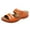 Orange, variant on Kamemir Flat Sandals Womens Ladies Fashion Solid Color Leather Hollow Breathable Fish Earth Spirit Sandals for Women Slip On Casual Open Toe Wedges Slippers Shoes Sandals Red,6.5