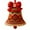 Red, variant on YgkuHd DIY Crochet Christmas Bell Ornament Kit,Perfect Beginner Christmas Kit,Hand-Knitted Christmas Bell Decoration for Crafting a Personalized Christmas Bell