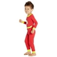 thumbnail image 2 of DC Comics Infant 'Flash Superhero Justice League' Cotton Costume Pajama Set, 2 of 4