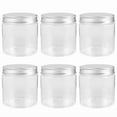 thumbnail image 6 of 6 Pcs Mini Plastic Bottle Food Jars With Lids Mason Reusable Baby Storage, 6 of 6
