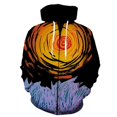 thumbnail image 2 of Sudadera con capucha y cremallera con patrón abstracto artístico para hombre, sudadera con capucha informal de manga larga con estampado geométrico 3D colorido, sudaderas Harajuku, 2 of 5