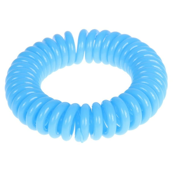 Pulseras Repelente de Mosquitos Protección Insectos para Adultos Niños Azul
